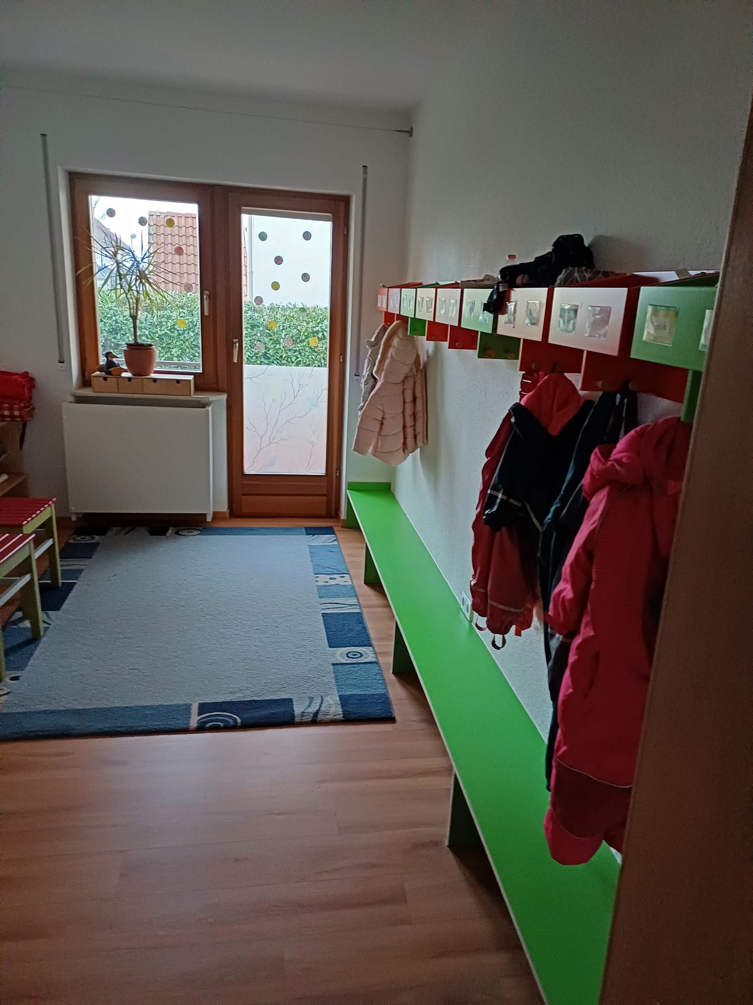 Wickelbereich und Pflegeraum der Kindertagespflege